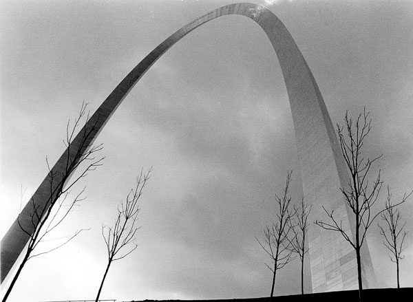 The arch in St Louis, Missouri