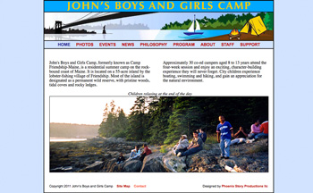 John's Boys & Girls Camp website